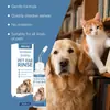 Solução de Limpeza de Ouvido para Pets EelJoy: Limpa a sujeira do ouvido, remove odores e deixa os ouvidos secos, confortáveis e limpos.. Adequado tanto para cães quanto para gatos
