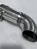 Tubo de Escape de Acero Inoxidable para Coche, Motocicleta, Carretilla Elevadora, Generador, Ingeniería, Codo de Restauración, Protector contra el Polvo, Antiescaldamiento, Parachoques Trasero