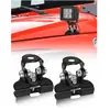 Suporte Não Destrutivo para Barra de Luz de Capô de Veículo Off-Road, Suporte de Capô Sem Furos, Suporte de Borda para Holofote LED