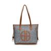 Bolso de Gran Capacidad para Desplazamiento para Mujer 2025 Nuevo Bolso de Hombro Casual y Elegante con Colores Contrastantes Bolso Tote Coreano Nicho con Cremallera