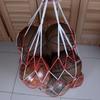 Bolsa de Red para Balones de Fábrica Transfronteriza Bolsa de Red Grande para Balones Baloncesto Bolsa de Malla Grande Fútbol Bolsa Grande Portátil para Balones Capacidad para 10-15 Balones