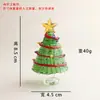 Árbol de Navidad Glaseado Hecho a Mano con Filigrana Decoraciones para Escritorio Adornos Artesanías Glaseadas de Zibo Regalos de Navidad