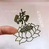 Motivos Culturales Budistas, Doce Animales del Zodiaco, Buda Protector, Calabaza Propicia, Bodhisattva Ksitigarbha, Pegatinas Metálicas para Teléfono Móvil
