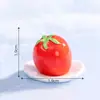 Juguetes de comida creativos de paisaje en miniatura, figuras realistas de frutas, lindas bolsas de caja ciega, decoraciones DIY, accesorios para pasadores de pelo, adornos en miniatura