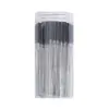 Cepillo de Pestañas de Varilla de Cristal Embotellado Transfronterizo, Peine para Cejas Desechable Embotellado, Cepillo Espiral, Cepillo de Pestañas Colorido, Herramienta de Cepillo para Cejas