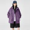 Chaqueta de trabajo de estilo nuevo y moderno de corte holgado 2026, unisex, chaqueta de montaña impermeable y a prueba de viento para exteriores