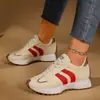 2026 Nuevos Zapatos Deportivos de Moda para Mujer Elegantes Alemanes de Entrenamiento Talla Grande Zapatos Blancos Cintura Delgada Cómodos con Cordones Zapatos Papá