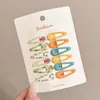 Pinzas para el pelo de niños que no dañan el pelo, lindas pinzas BB de estrella de cinco puntas para niñas, pasadores para flequillos y patillas, accesorios para el pelo de bebé