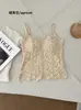 Otoño/Invierno Nuevo S2622 Camisola Chaleco de Encaje Cola de Pez Francés Caliente Cepillado para la Piel Ropa Interior Femenina con Copas BRA