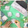 Novo Produto: Notas Adesivas com Tema de Canto de Pássaros e Fragrância Floral, Bloco de Notas de Verão, Notas Adesivas de Planejamento Criativo para Estudantes, Bloco de Notas Retrô