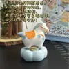 Cerámica Artesanal Jingdezhen Caballo Pequeño Adorno Creativo de Escritorio Figura de Caballo Tang Alivio del Estrés Mascota Linda Regalo Venta Caliente