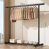 Perchero simple de pie para dormitorio, hogar, balcón, tendedero interior, adecuado para apartamentos de alquiler y dormitorios