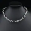 Accesorios de Moda Rap Hip-Hop Transfronterizos Europeos y Americanos Zircón Forma de O Cadena Cubana Hiphop Cadena Cubana