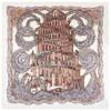 90cm Nova Torre do Rio Babel Mulheres Retro Grande Lenço Quadrado Xale Lenço Pequeno