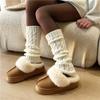 Calcetines de felpa de torsión completa de tres hilos para otoño e invierno para mujer, tejidos coreanos cálidos, calcetines japoneses, cubierta para piernas, venta al por mayor de fábrica