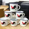Taza de Cerámica Nostálgica, Copa Pequeña de Vino, Copa de Vino de Recuerdo, Suministro de 1 Yuan 2 Yuanes, Taza de Té Creativa Linda Retro Imitación Esmalte