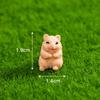 Ornatos de Micro Paisagem com Musgo Desenho Animado Coelho Fofo Rato Artesanato em Resina Decorações de Jardinagem Ornatos Pequenos para Mesa
