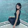 Nuevo Bikini Sexy de Malla Transparente Falda Larga Ropa para Vacaciones en Isla Falda de Playa para Chica Atrevida Traje de Baño Adelgazante