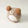 Gorro de Lana Gruesa para Bebé de Otoño e Invierno Estilo Coreano Lindo Gorro de Felpa con Protección para las Orejas Unisex para Niños Cálido Gorro de Punto Pullover