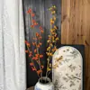 Flores Artificiales Falsas, Ramos Hechos a Mano de Enredadera Serpiente del Sur, Arreglos de Boda, Arreglos Florales de Piso, Flores de Decoración para el Hogar Estilo Chino Nuevo