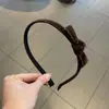 Terciopelo Nueva Textura Tela Lazo Pasador de Pelo Moda Simple Pinza para Flequillo Diadema Tocado Boutique Accesorios para el Cabello