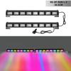 Luz de barra multifunción de color mágico control remoto por APP lámpara de advertencia de flash cambiante de color uno a dos luz estroboscópica LED para coche