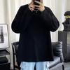 Camiseta de Manga Longa Masculina 2024 Nova Chegada Primavera e Outono Estampada Marca Tendência Meninos Solta Gola Redonda Camiseta Interna Camiseta Base Masculina