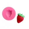 Molde de Silicona para Pastel de Fresa, Herramienta de Arcilla Blanda FONGUE para Manualidades