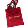 Bolsa tote de franela de moda, bordado creativo personalizado, bolsa de lona tote, LOGO personalizado, cordón de terciopelo de alta calidad