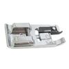 Placa base del prensatelas para máquina de coser, prensatelas multifuncional para el hogar, prensatelas con borde de bloqueo, prensatelas para coser con borde de tela
