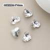 Rhinestones Blancos para Uñas K9 a Granel Diamantes Brillantes Decoraciones Rhinestones Irregulares de Fondo Puntiagudo Estilos Mixtos Decoraciones para Uñas al por Mayor Cristal