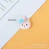 Muñeca Sanrio Transparente Linda Accesorios de Resina diy Pinza para Agarrar Material para Tocado Hebilla de Zapato Parche para Taza de Agua Carcasa de Teléfono Móvil