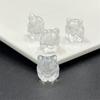 Cuentas de Cristal Retro de Moda Zorro de Nueve Colas Pequeño Zorro Perforado Colgante Material Antiguo Accesorios de Joyería de Shan