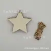 Artesanías de Madera Rústica en Stock del Fabricante Etiquetas de Madera para Bricolaje Adornos para Árbol de Navidad Decoración del Hogar Regalos