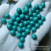 Turquesa magnesita alta porcelana redonda conta antiga uma tee azul verde única conta solta acessórios fabricantes atacado