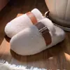 2025 Novas Pantufas de Algodão Grossas e Quentes Femininas para Interior Casa Outono e Inverno Pantufas Acolchoadas Femininas Casa Casal