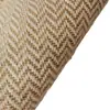 Juta Algodão entrelaçados padrão onda d'água material para sapato bolsa de mão bagagem Artesanato tecido de cânhamo decorativo grande quantidade em estoque desconto no preço