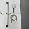 Varilla Ajustable de Acero Inoxidable de 23 de Diámetro Set de Base Fija con Varilla Ajustable de Acero Inoxidable para Soporte de Cabezal de Ducha de Baño