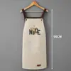 Delantal de Cocina Cocinar Hogar Cintura Moda Femenina Nuevo Resistente al Aceite Antipolución Adulto Pareja Japonesa Coreana Ropa de Trabajo