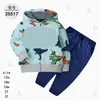 Comercio Exterior Ropa Infantil Primavera y Otoño Conjunto Infantil de Dos Piezas Material Sudadera Sudadera con Capucha Ropa Infantil para Bebés Ropa de Salida [Al por Mayor]
