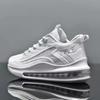 Talla grande Cojín de Aire Zapatillas Transpirables Tejido Volador para Hombre Casual Cómodo Tendencia de Moda Comercio Exterior Transfronterizo Zapatos de Correr para Hombre