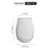 Taza de Café de Alto Borosilicato para Uso Doméstico, Alto Valor Estético, Resistente a Altas Temperaturas, Taza para Americano Latte Hielo Sucio, Vaso de Vidrio para Beber