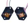 Conector fêmea Tipo-C embutido com cabo, fixado firmemente com clipes de orelha duplos, equipado com luz indicadora, fácil de instalar, certificado CE