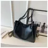 Bolso Bandolera de Hombro Vintage de Gran Capacidad, Bolso Tote Nuevo Versátil de Gama Alta con Estilo, Bolso de Axila para Viajero