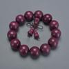 Direto da Fábrica Contas Violeta de Buda Pulseira de Sândalo Rosa Su pulseira de casal masculina e feminina rosário 2.0 Contas de Buda