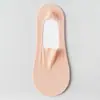 Verão feminino ultrafino algodão fundo boca rasa meias invisíveis silicone feminino antiderrapante antiderrapante calcanhar Ice Silk verão