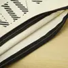 Bolsa de Lona com Zíper Logotipo Personalizado Imprimível Bolsa de Papelaria para Estudantes Bolsa de Lona para Lápis Bolsa de Armazenamento de Cosméticos Bolsa Clutch