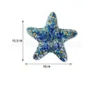 Productos Premium Transfronterizos|Parches Bordados con Lentejuelas con Elementos Marinos, Medusas, Estrellas de Mar, Conchas, Adhesivo Termofusible Accesorios DIY sin Costura