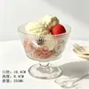 Vaso de Postre Flor Begonia Celebridad de Internet Tazón de Helado Creativo Fruta Nido de Pájaro Taza Retro Tazón de Helado Yogur