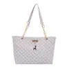 Moda Retrô Novo Estilo Bolsa Feminina 2026 Primavera Versátil Casual Bolsa Tote de Grande Capacidade Bolsa de Ombro com Corrente para Mulheres